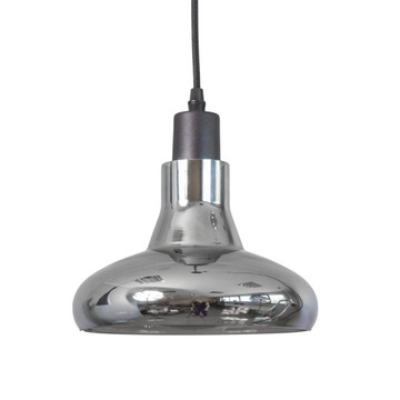 Lampa sufitowa wisząca PRZEZROCZYSTA SREBRNA BL019