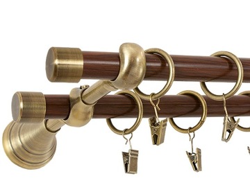 KARNISZ 320 cm PODWÓJNY 3,2 mb CLASSIC karnisze.