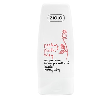 Ziaja peeling z mikrogranulkami płatki róży 60ml