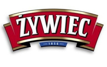 Белая футболка ŻYWIEC BEER, размер L ZONE ZERO