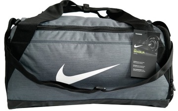 сумка NIKE BRASILIA GYM BA5335 064 r S 40L СЕРЫЙ-ЧЕРНЫЙ