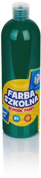 Farba szkolna ASTRA plakatowa 500ml zielona ciemna