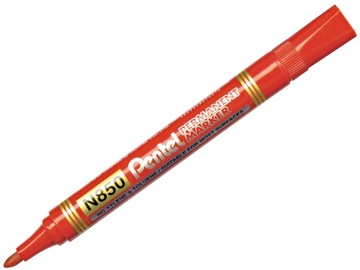 Перманентный маркер PENTEL N850, круглый наконечник, КРАСНЫЙ