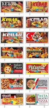 Baner Reklamowy 2,5x1,25 Szyld Solidny Restauracja