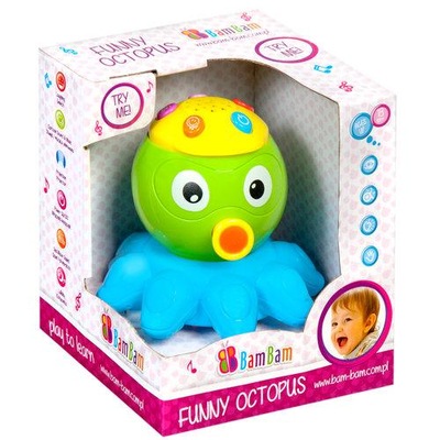 Zabawna ośmiornica Bam Bam