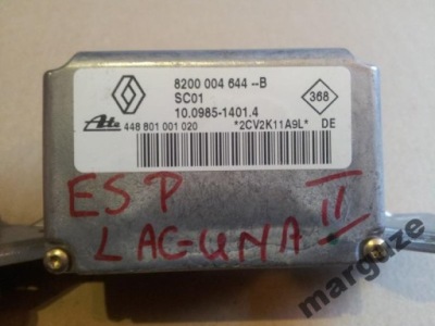 Датчик модуль esp renault laguna ii 8200004644-b фото №1