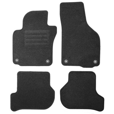 TAPIS POUR SEAT LEON II 2005-2012 GRAPHITE CARMAT - milautoparts-fr.ukrlive.com