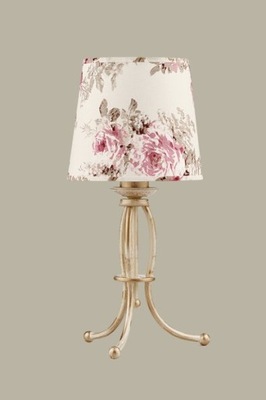 Lampa lampka nocna stołowa kwiaty SARA 1-pł 1286 J