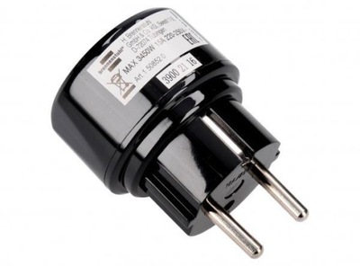 Adapter podróżny Brennenstuhl 1508520 czarny