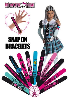 Monster High Bransoletka Opaska na rękę Snap-On