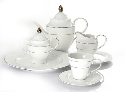 komm/k40 serwis 21el porcelanowy do herbaty kawy
