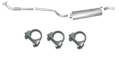 Renault mascott 2.8 dci 1998-2004 система выпускной фото №1