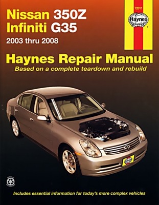 Nissan 350Z & Infiniti G35 (2003-2008) Haynes