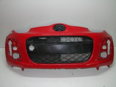 Бампер передний перед citroen c1 lift 12-14 фото №1