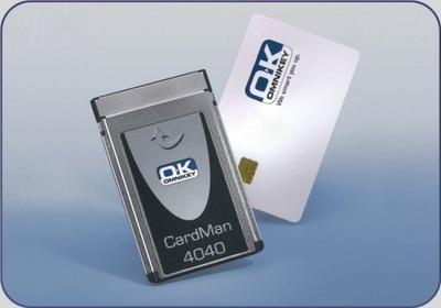 Czytnik kart chipowych PCMCIA Omnikey Cardman 4040