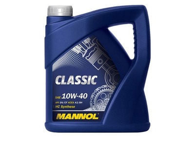 OIL POLSYNTETYCZNY MANNOL CLASSIC 10W40 4 L 10W-40 - milautoparts-fr.ukrlive.com