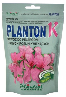 Planton K 200 g nawóz rozpuszczalny do Kwitnących, Pelargonii