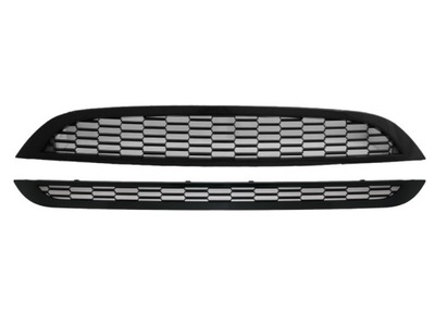 Решітка радіатора решітка радіатора решітка gora dol чорні тюнінг mini cooper r50 r53 2001-06 s фото №1