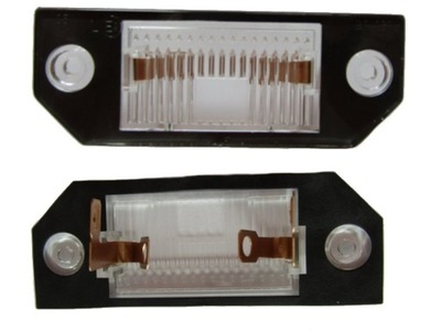 Лампа освітлення реєстрації ford c-max focus ii фото №1