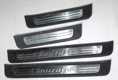 Santa fe lift 06-12r накладки накладки пороговые oryg. фото №1