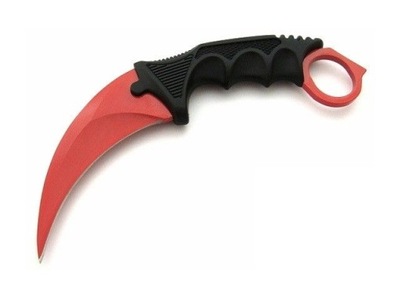 Nóż KARAMBIT CS:GO counter strike + etui BLOOD