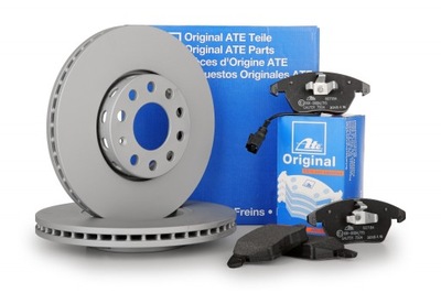 DISCS PADS ATE FRONT TOYOTA YARIS 1 (P1) 255MM - milautoparts-fr.ukrlive.com