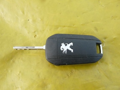 KEY FOLDED PEUGEOT WITH 9674001080 - milautoparts-fr.ukrlive.com