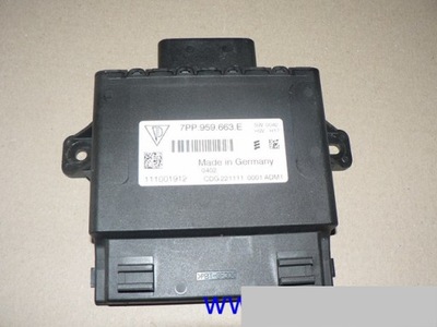 DW VW TOUAREG 7P CONTROL UNIT VOLTAGE 7PP959663E - milautoparts-fr.ukrlive.com