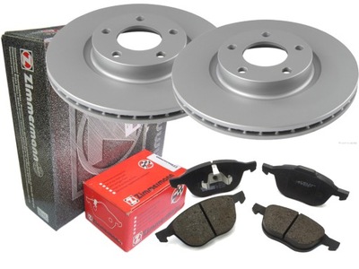 ZIMMERMANN PADS + DISCS FRONT MAZDA 3 BK BL 300 - milautoparts-fr.ukrlive.com