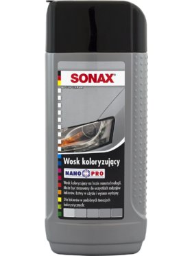 Sonax Wosk Koloryzujący Srebrny 250 ml