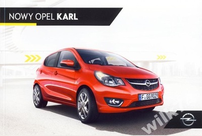 OPEL KARL PROSPEKT 2015 POLONAIS 40 STR. - milautoparts-fr.ukrlive.com