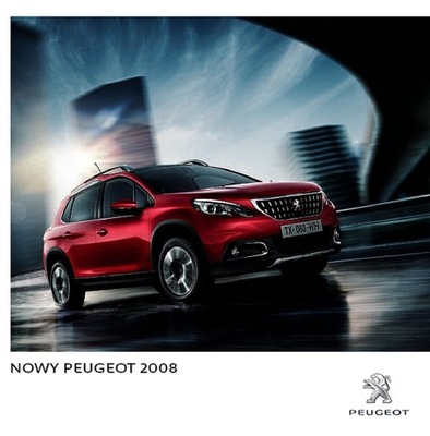 Peugeot 2008 prospekt 2016 polski