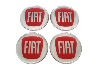 EMBLEMATY ZNACZKI SUR COUVERCLES COUVERCLES DISQUES AUTOCOLLANTS FIAT 60MM LOGO INSIGNE - milautoparts-fr.ukrlive.com