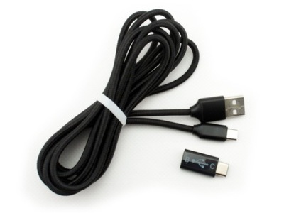 MOCNY kabel 2m microUSB 2.0 + USB c do Nokia N1