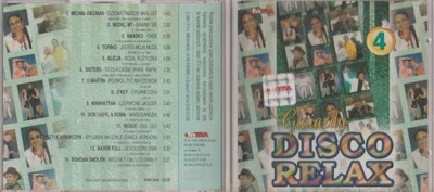 CD GWIAZDY DISCO RELAX 4 I WYD 1996