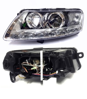 AUDI A6 4F C6 08-11 XENON LED NEW CONDITION LAMP LEFT - milautoparts-fr.ukrlive.com