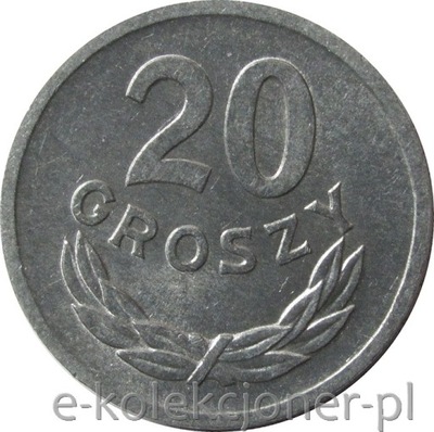20 GROSZY 1969 - POLSKA - STAN 1 - K.72