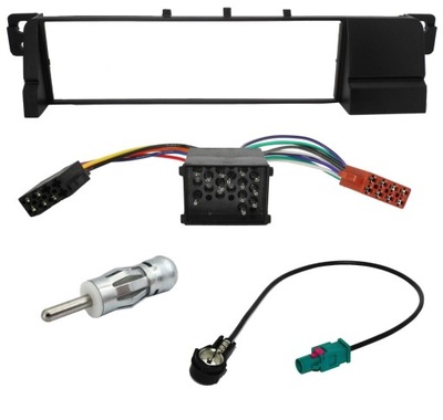 FRAME FOR RADIO CONNECTION ISO RED ANTENNA BMW 3 E46  