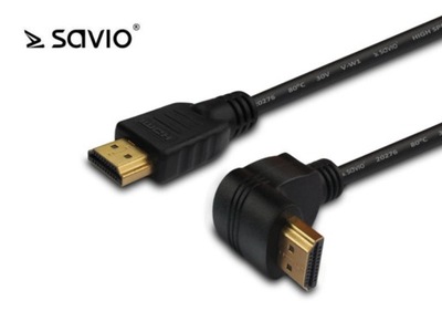 kątowy kabel HDMI 1.5m v1.4 3D HD TV