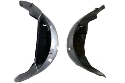 Підкрилок fiat panda 2003-2011 задня підкрилок l+p kpl фото №1