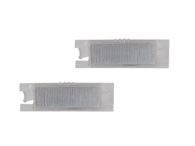 Подсветка номерного знака canbus led hyundai i20 ix35 фото №1