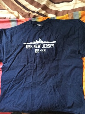 USS New Jersey koszulka