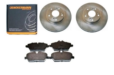 DISQUES SABOTS DE FREIN MERCEDES C W203 T203 CLC CL203 CLK C209 R171 AVANT 300MM KIT - milautoparts-fr.ukrlive.com