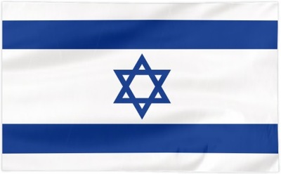 Flaga Izrael 100x60cm - flagi Izraela qw