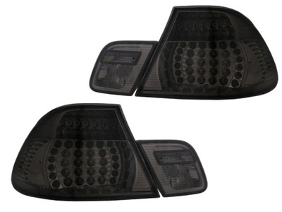 Лампа задня kpl 4st led діоди тюнінг smoke bmw 3 e46 lift 2003-2006 coupe 2d фото №1