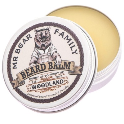 Mr Bear Family Woodland Beard Balm 60ml balsam