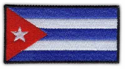 Kuba Naszywka - Flaga Kuby, kubańska HAFT