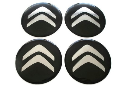 EMBLEMATY STICKERS ZNACZKI LOGO ON WHEEL COVERS DISCS CUP NUTS CITROEN 70MM - milautoparts-fr.ukrlive.com