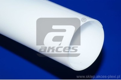 Rura z plexi, pleksi, pmma opal 200/3mm- 200 cm