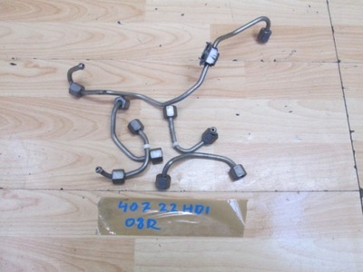 Труба трубки пального peugeot 407 2.2 hdi 08r фото №1